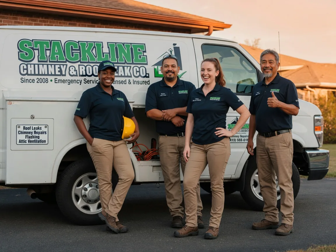 Chimney flashing repair company in Branch, MI